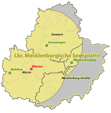 Karte Mecklenburg ABW
